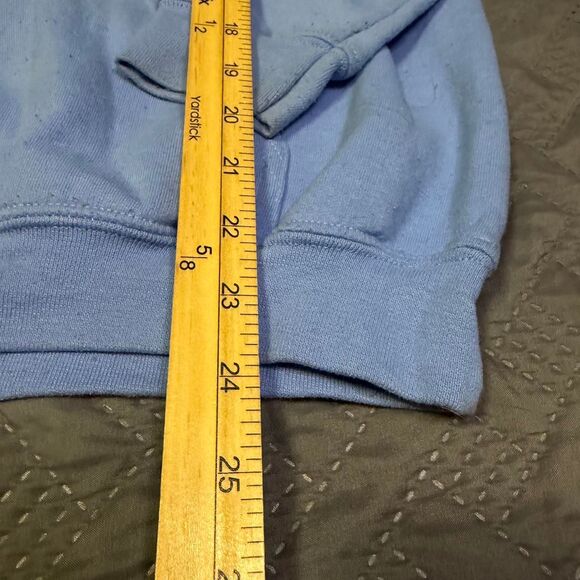 Taylor Swift The Eras Tour 1989 Light Blue Hoodie with front and back print SZ M - Picture 4 of 5